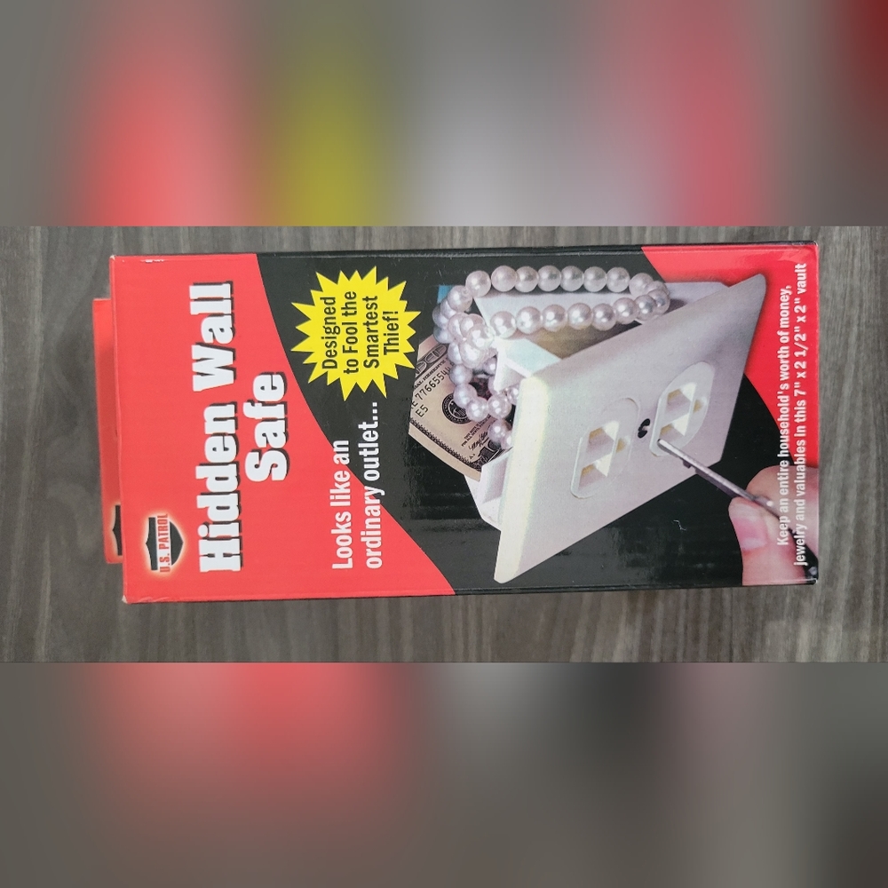 Hidden wall safe